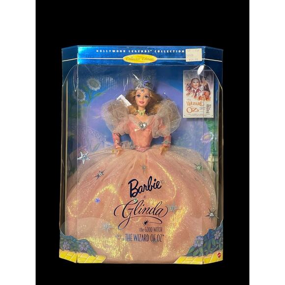 1995 Mattel Barbie as Glinda the Good Witch Wizard of Oz Hollywood Legends VTG - Picture 1 of 7